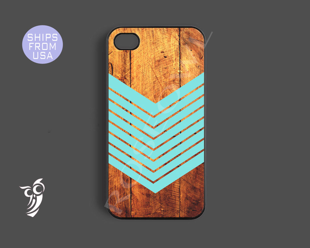 Iphone 5s Case, Iphone 5s Cases - Arrow Teal Wood Iphone Cases,personalized Iphone 5s Case, Iphone Case,iphone 5s Cover